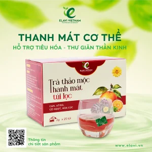 Trà thảo mộc thanh mát túi lọc